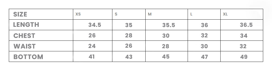 Size Guide