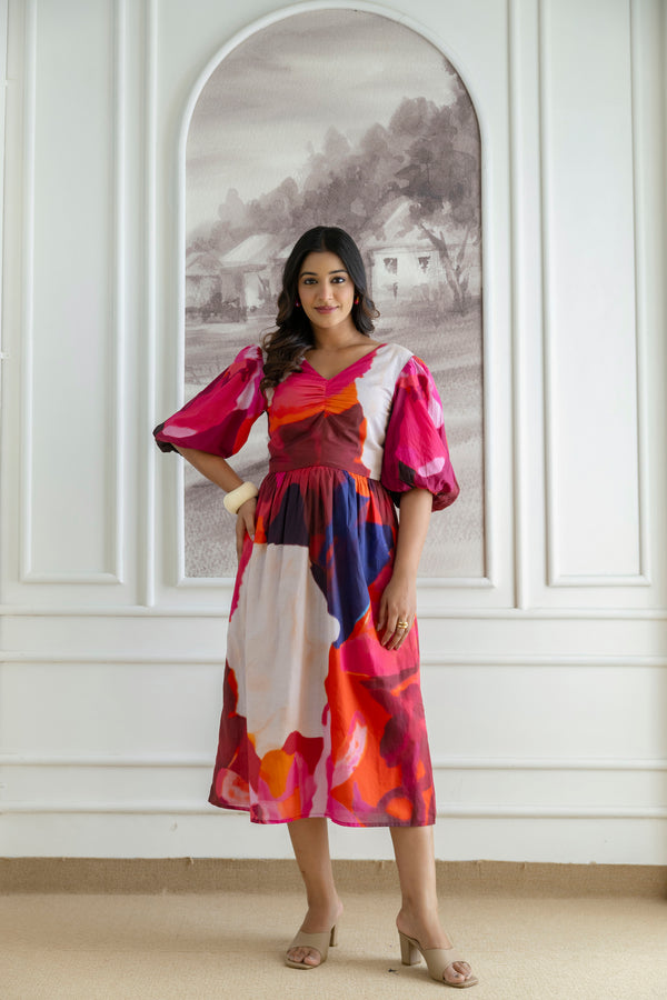 SIMRAN PINK MULTI