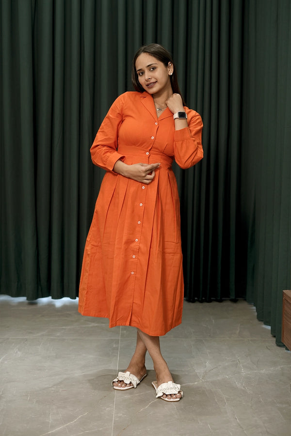 DRESS PINK & ORANGE