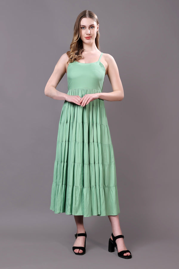 Tiered Maxi Dress