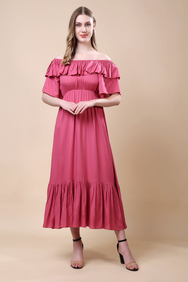 OFF SHOULDER DRESS