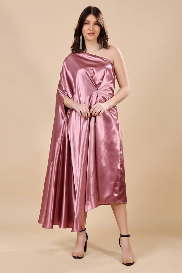 ONE SHOULDER DRESS